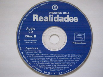 (image for) Realidades 2 Audio Program Audio CD Disc 8 (CD)