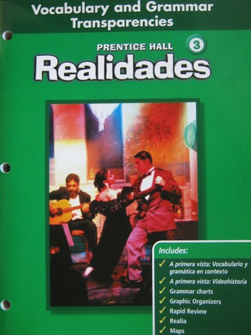 (image for) Realidades 3 Vocabulary & Grammar Transparencies (P)