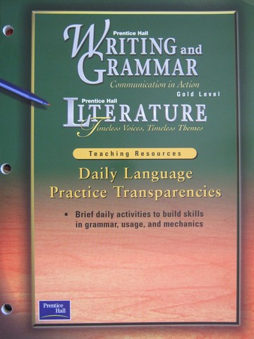 (image for) Writing & Grammar Gold Daily Language Practice (P)