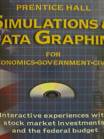(image for) Simulations & Data Graphing for Economics Government Civics (CD)