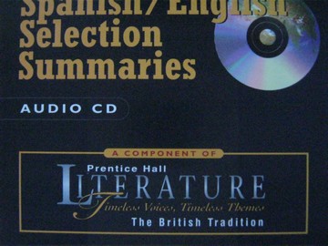 (image for) Literature British Tradition Spanish English Selection (CD)