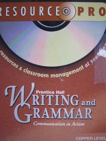 (image for) Writing & Grammar Copper Resource Pro (CD)