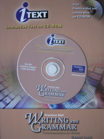 (image for) Writing & Grammar Copper iText Interactive Text (CD)
