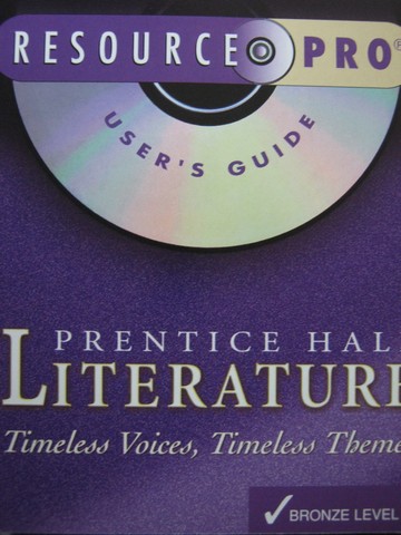 (image for) Literature Bronze Level Resource Pro (TE)(CD)