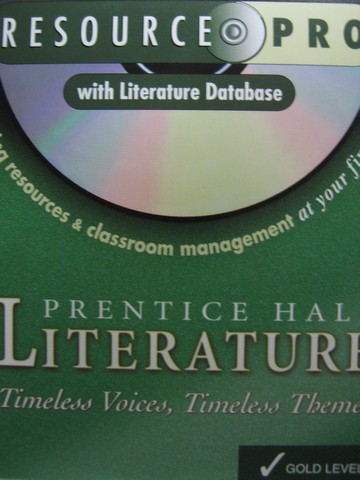 (image for) Literature Gold Level Resource Pro (TE)(CD)