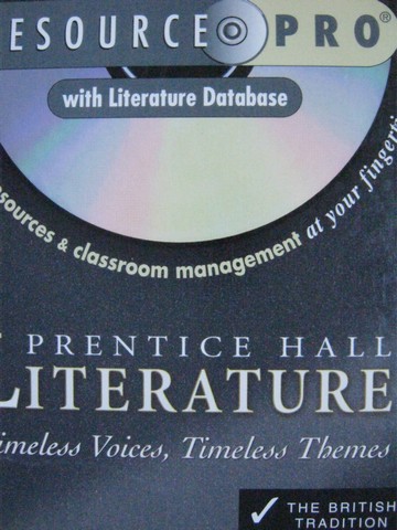 (image for) Literature British Tradition Resource Pro (TE)(CD)