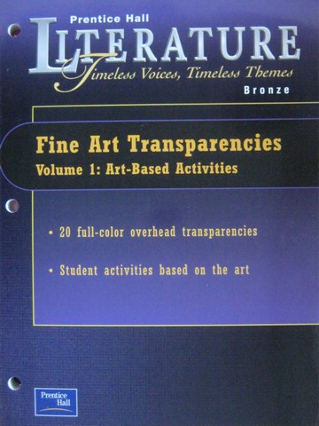 (image for) Literature Bronze Level Fine Art Transparencies Volume 1 (P)