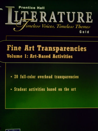 (image for) Literature Gold Level Fine Art Transparencies Volume 1 (P)