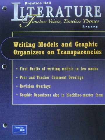 (image for) Literature Bronze Level Writing Models & Graphic Organizers (P)