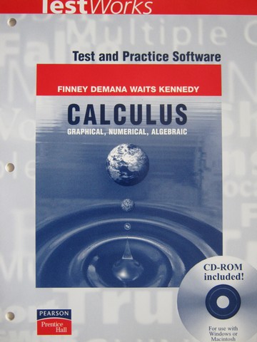 (image for) Calculus Graphical Numerical Algebraic TestWorks (P)(CD)