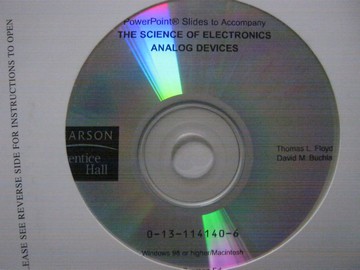 (image for) Science of Electronics Analog Devices PowerPoint Slides (CD)