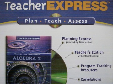 (image for) Algebra 2 TeacherExpress (TE)(CD)