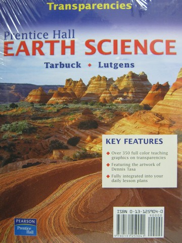 (image for) Earth Science Transparencies (Box) by Tarbuck & Lutgens