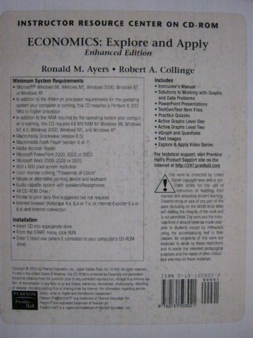 (image for) Economics Explore & Apply Enhanced Edition IRC (TE)(CD)