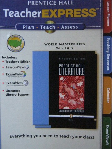 (image for) Literature World Masterpieces Penguin TeacherExpress (CD)