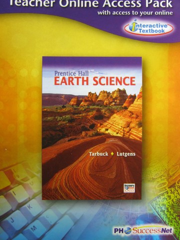 (image for) Earth Science Teacher Online Access Pack (TE)(CD)