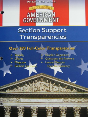 (image for) Magruder's American Government Section Support Transparencies(P)