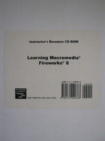 (image for) Learning Macromedia Fireworks 8 Instructor's Resource (CD)