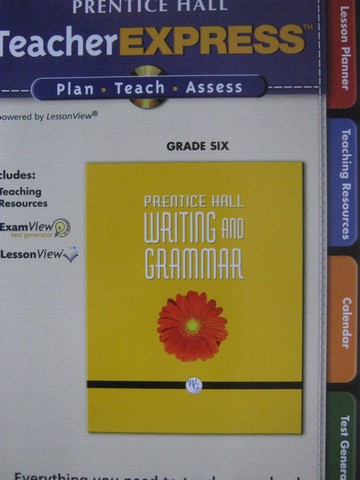 (image for) Writing & Grammar 6 TeacherExpress (TE)(CD)