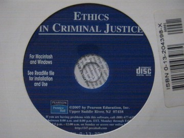(image for) Ethics in Criminal Justice 9th Edition (CD)