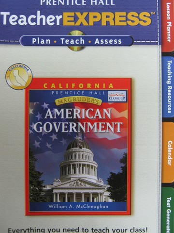 (image for) Magruder's American Government TeacherExpress (CA)(2-CDs Set)