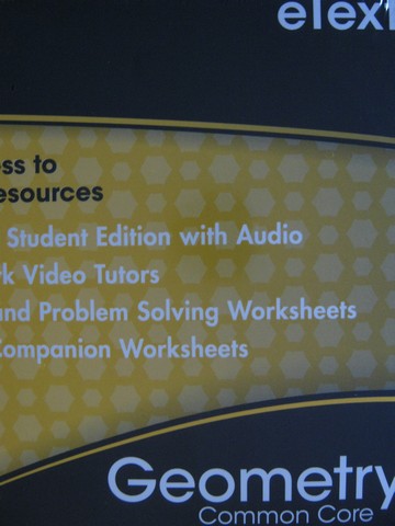 (image for) Geometry Common Core eText (CD)
