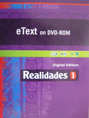 (image for) Realidades 1 Digital Edition eText on DVD-ROM (DVD)
