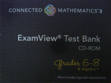 (image for) CMP3 6-8 & Algebra 1 ExamView Test Bank (CD) by Lappan,