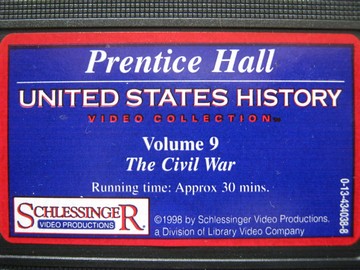 (image for) United States History Volume 9 The Civil War (VHS)