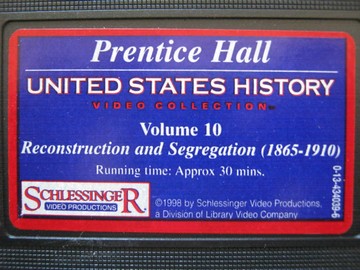(image for) United States History Volume 10 Reconstruction (VHS)
