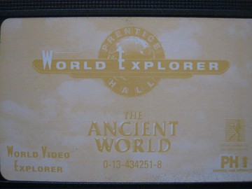 (image for) World Video Explorer The Ancient World (VHS)