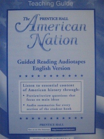 (image for) American Nation Guided Reading Audiotapes English (Pk)