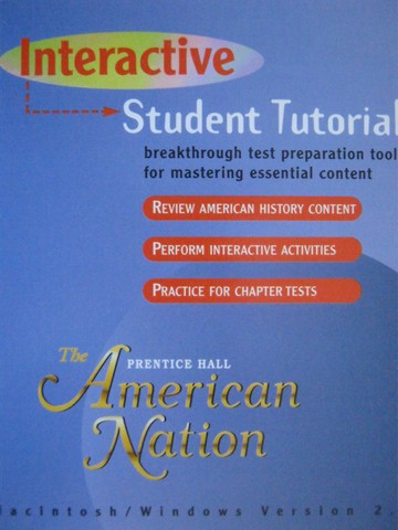 (image for) American Nation Interactive Student Tutorial (CD)