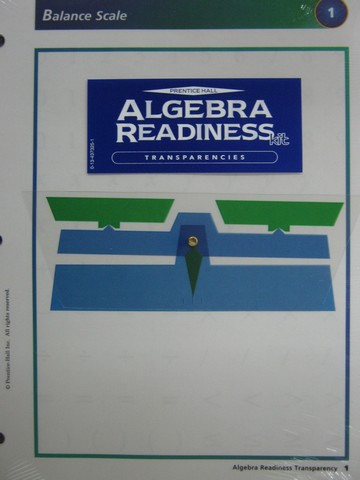 (image for) Algebra Readiness Kit Transparencies (Pk)