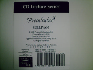 (image for) Precalculus 8th Edition CD Lecture Series (CD) by Sullivan