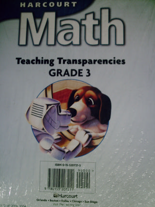 (image for) Harcourt Math 3 Teaching Transparencies (TE)(PK)