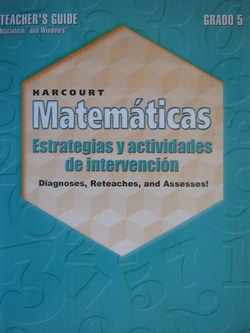 (image for) Harcourt Matematicas 5 Estretegias y actividades (CD)