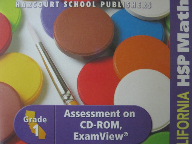 (image for) California HSP Math 1 Assessment on CD-ROM ExamView (CA)(CD)