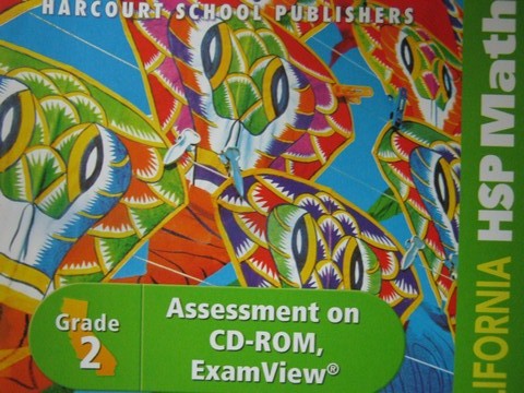 (image for) California HSP Math 2 Assessment on CD-ROM ExamView (CA)(CD)