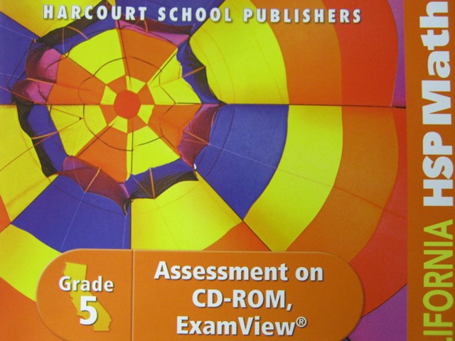 (image for) California HSP Math 5 Assessment on CD-ROM Examview (CA)(CD)
