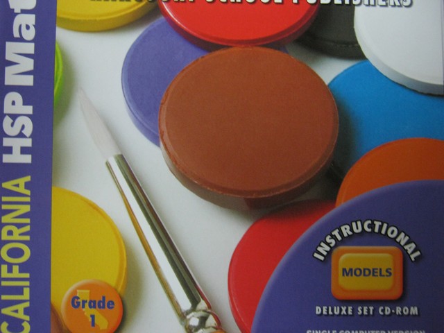 (image for) California HSP Math Grade 1 Instructional Models Deluxe (CA)(CD)