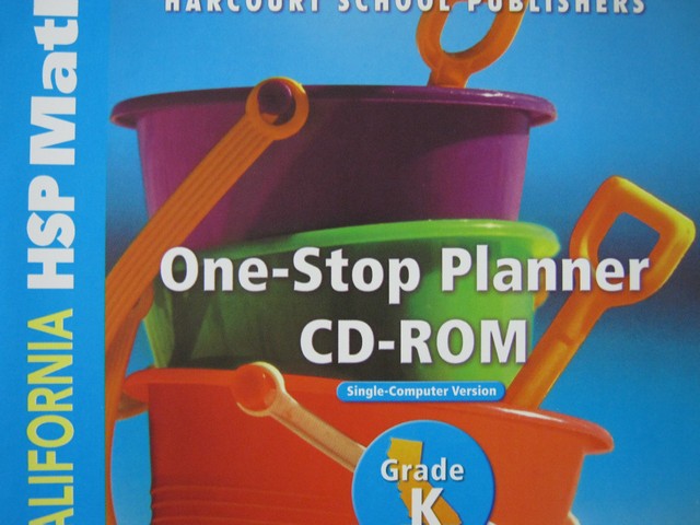(image for) California HSP Math K One-Stop Planner CD-ROM (CA)(CD)