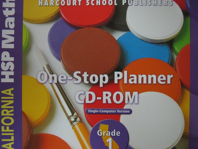 (image for) California HSP Math 1 One-Stop Planner CD-ROM (CA)(CD)