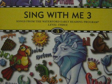 (image for) Waterford Early Reading Program 3 Sing with Me (CD)