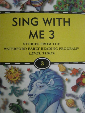 (image for) Waterford Early Reading Program 3 Sing with Me (Cassette)