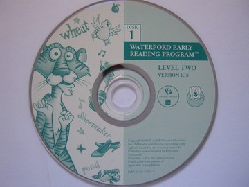 (image for) Waterford Early Reading Program 2 Disk 1 Version 1.10 (CD)
