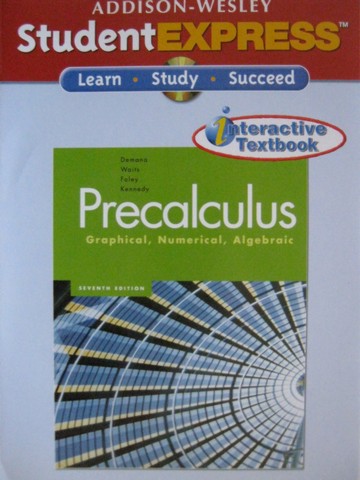 (image for) Precalculus 7th Edition StudentExpress (CD)