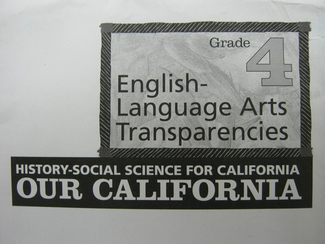 (image for) History-Social Science for California 4 ELA Transparencies (Pk)