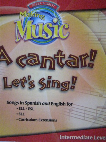 (image for) Making Music Intermediate Level A cantar! Let's Sing! (CD)
