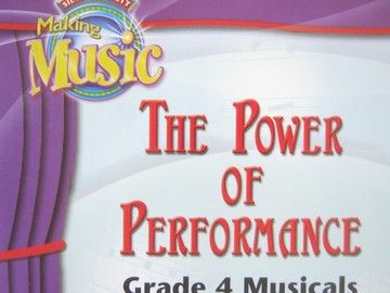 (image for) Making Music 4 Musicals The Power of Performance (CD)